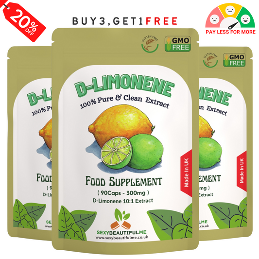 D-Limonene Capsules 3000mg-Vegan Caps-Helping Fatty Liver & Cholesterol Health
