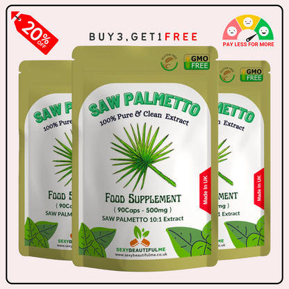 Saw Palmetto Capsules 5000mg-Vegan Cpasules -Hair Loss & Urinary Tract Prostate