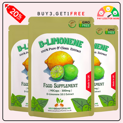 D-Limonene Capsules 3000mg-Vegan Caps-Helping Fatty Liver & Cholesterol Health