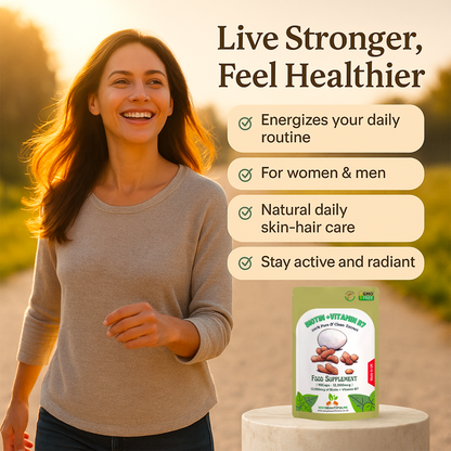 BIOTIN 12,000mcg +Vitamin B7 Capsules. MAX STRENGTH. HEALTHY HAIR, SKIN&NAIL
