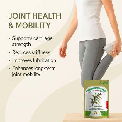 Stinging Nettle Root Extract Capsules 14,000 mg-Genuine•Strong•Vegan•100%Natural