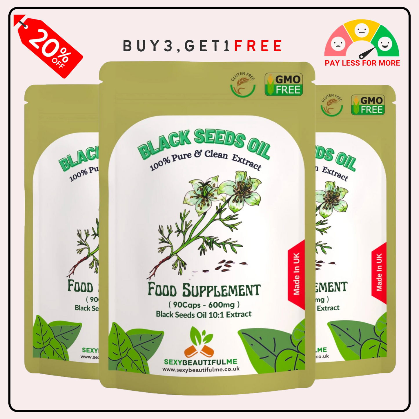 Original Black SEED Capsules organic 6000mg Vegan capsules black Whole SEED