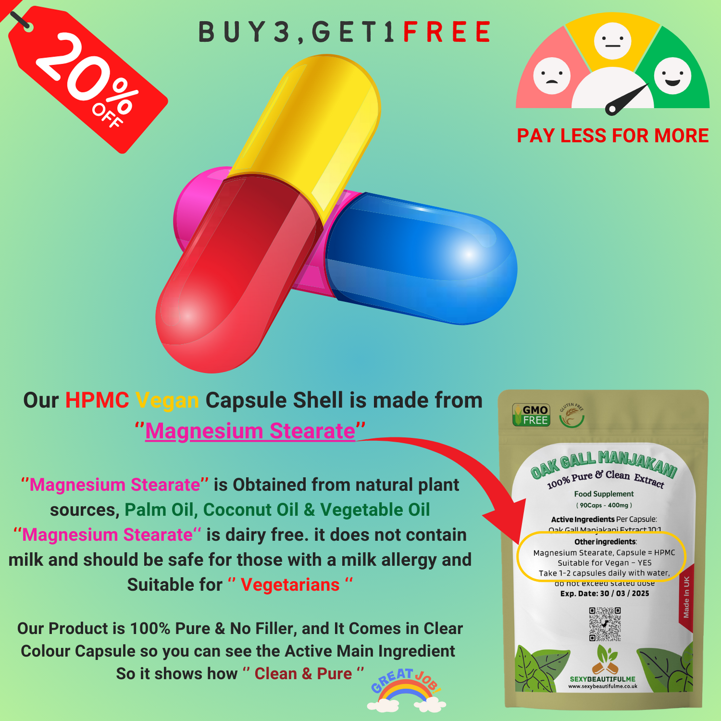 ''Xiao Chai Hu Tang'' Capsules 6000mg -LIVER SUPPORT & ENERGY BOOSTER-Vegan Caps
