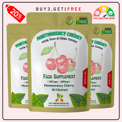 Montmorency Tart Cherry Capsule-6000mg-Muscle Recovery&Sport Endurance,Sleep Aid