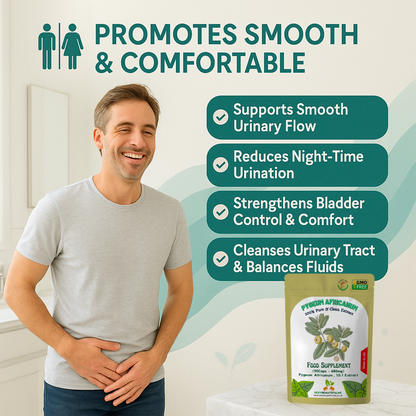 Pygeum Africanum Capsules 4800mg-Prostates Health,Healthy Urination&Men Health