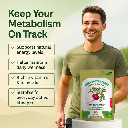 Maca Root 12,000mg Capsules – Max Strength, 1.2% Macamides & Macaenes, Digestion