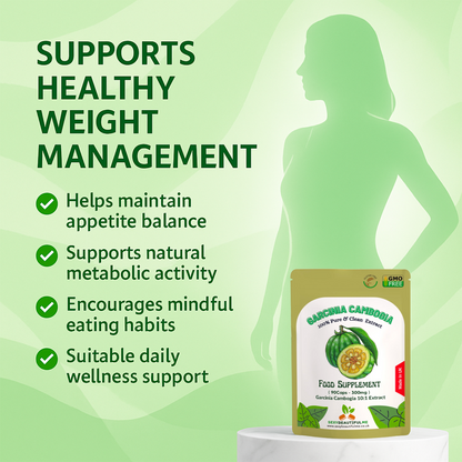 Garcinia Cambogia 3000mg Capsules – HCA Weight Management Supplement-100%Vegan