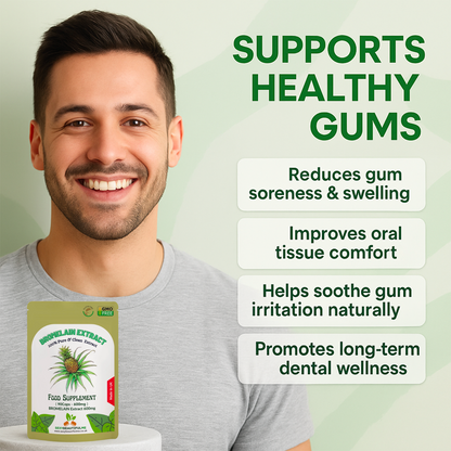 Bromelain 600mg | Anti-Inflammatory | Pain Relief & Swelling Support | Capsules