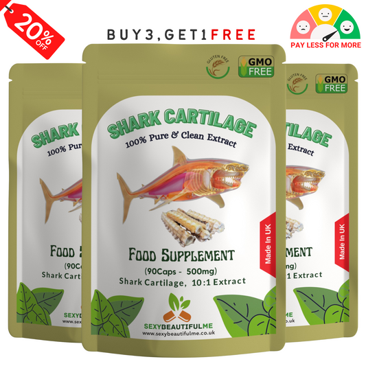 Shark Cartilage Capsules, 5000mg-Immunity, Anti-Inflammatory &Joint Health