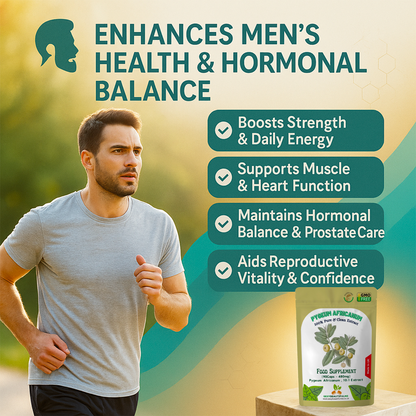 Pygeum Africanum Capsules 4800mg-Prostates Health,Healthy Urination&Men Health