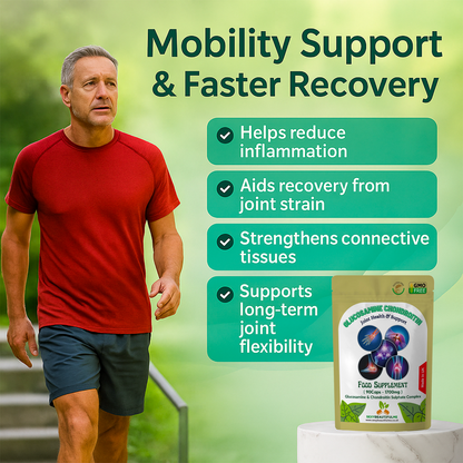 Glucosamine & Chondroitin Sulphate Complex – MSM + Vitamin C – 1700mg