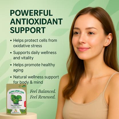 Alpha Lipoic Acid 700mg Capsules | 99% R-ALA | 100% Natural Antioxidant Support