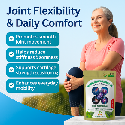 Glucosamine & Chondroitin Sulphate Complex – MSM + Vitamin C – 1700mg