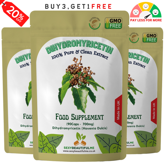 Dihydromyricetin (DHM) 7000mg Capsules -(Pure Hovenia Dulcis)-Hangover Support