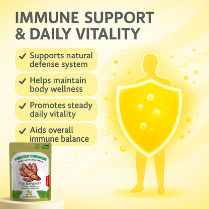 '' Turmeric Curcumin+BioPerine '' Capsule-15000mg-Joint Health & Immune Support