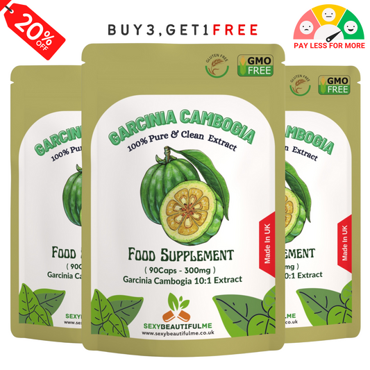 Garcinia Cambogia 3000mg Capsules – HCA Weight Management Supplement-100%Vegan