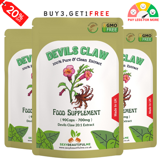 Devils Claw Capsules 14000mg Natural 700mg 20:1 Strong Effective Best Capsules
