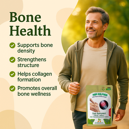 MSM Capsules 1480mg (Methylsulfonylmethane Sulphur)–Joint Support & Bone Health