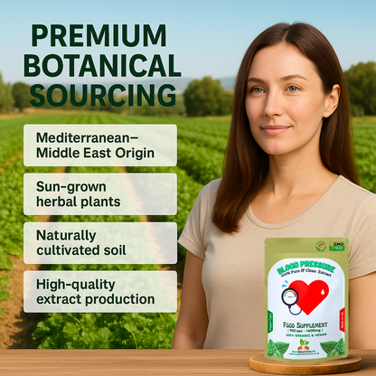 Healthy Blood Pressure Caps 1400mg-100%Vegan-Healthy Blood Pressure Support