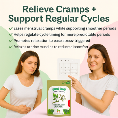 Dong Quai Extract Capsules 6000 mg Equivalent–High Strength 10:1-Vegan & Natural