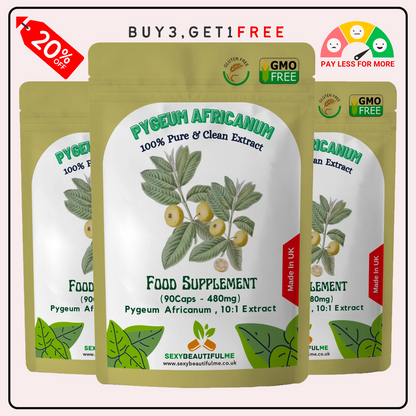 Pygeum Africanum Capsules 4800mg-Prostates Health,Healthy Urination&Men Health