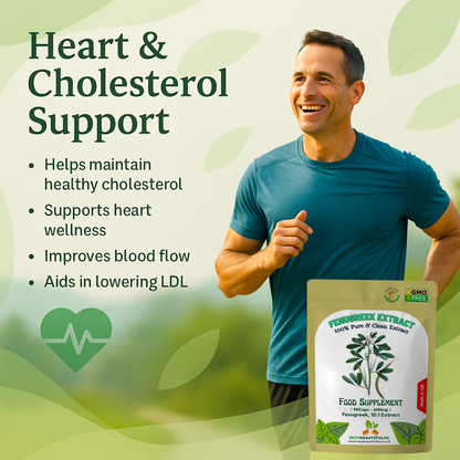 Fenugreek 6000mg Capsules–High Strength 10:1– Natural Wellness&Metabolic Support