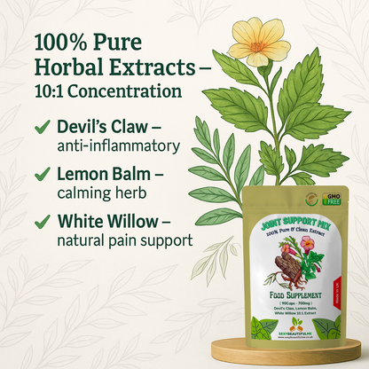 Joint Support Mix Capsule 7000mg-Devil Claw+Lemon Balm+While Willow-Joint Health