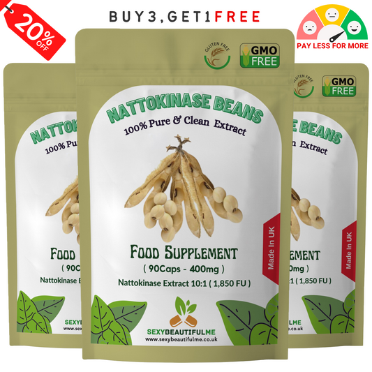 Nattokinase 1850FUs Pillole – Sangue Salute, Circolazione & Pressione Supporto