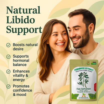 Fenugreek 6000mg Capsules–High Strength 10:1– Natural Wellness&Metabolic Support