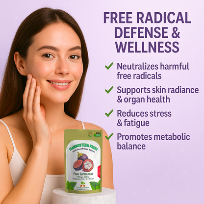 Mangosteen Fruit Capsules 12000mg, Weight Control, 100% Natural & Strong