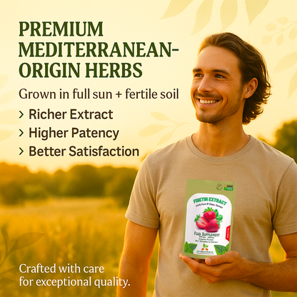 Fisetin Strawberry Extract Capsules 6000mg 10:1 extract–Strong & Effective Vegan