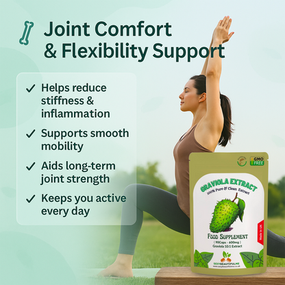 Graviola ( Soursop ) Fruit-6000mg Capsules, 10:1 Ex, Antioxidants, Liver Support