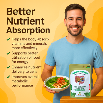 Probiotics Complex 60 Billion CFU–15 Live Bacteria Strains–Gut &Digestive Health