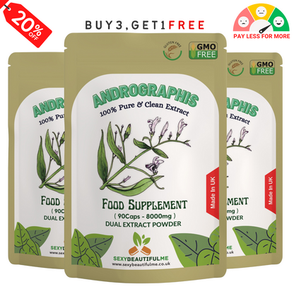 Andrographis 8000mg Organic Capsules High Strength Extract, Improving Immunity