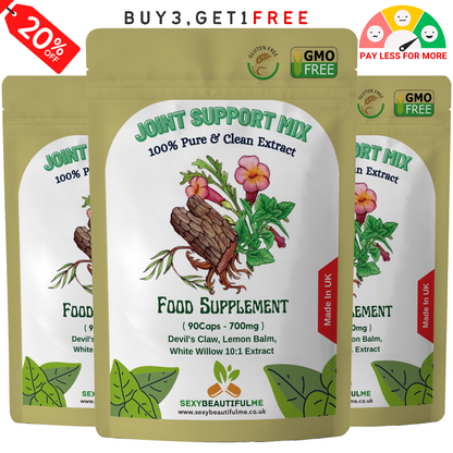 Joint Support Mix Capsule 7000mg-Devil Claw+Lemon Balm+While Willow-Joint Health