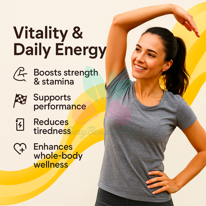 Bio Vitality Complex Caps 1600mg-Brain Health,Memory Support, Anti-Ageing-Vegan