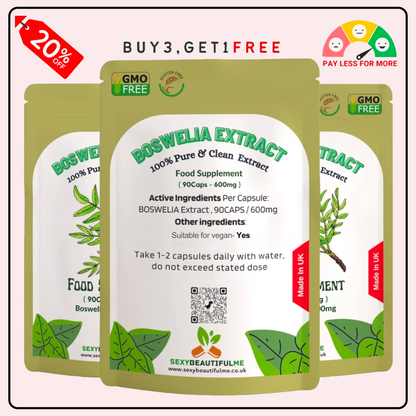 Boswelia Serrata Capsules 6000mg Pure & 100% Natural STRONGEST JOINT SUPPORT