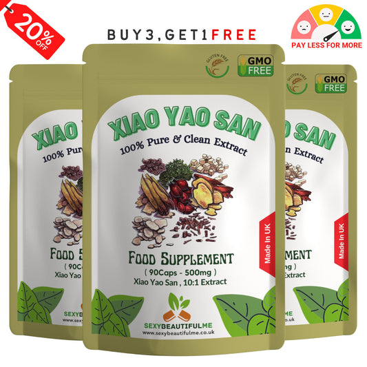 '' Xiao Yao San '' Extract Capsules 5000mg-Vegan-Stress Health &Digestion Health